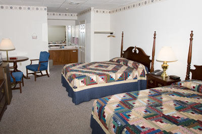 Room 1: Log Cabin Quilts